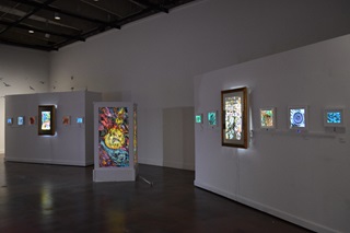 A piece of student printmaking art.