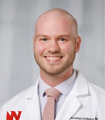 Christian Pollema smiling.