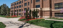 Exterior of Slagle Hall.