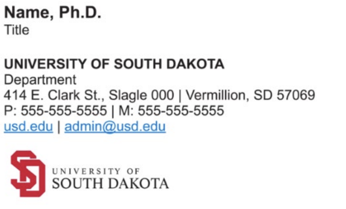 example of a personal email signature
