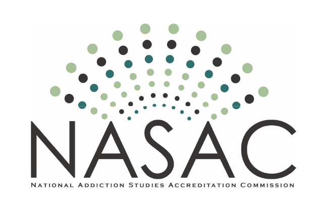 National addiction studies accreditation commission logo