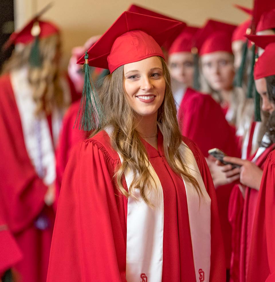 Photo at the nursing pinning ceremony