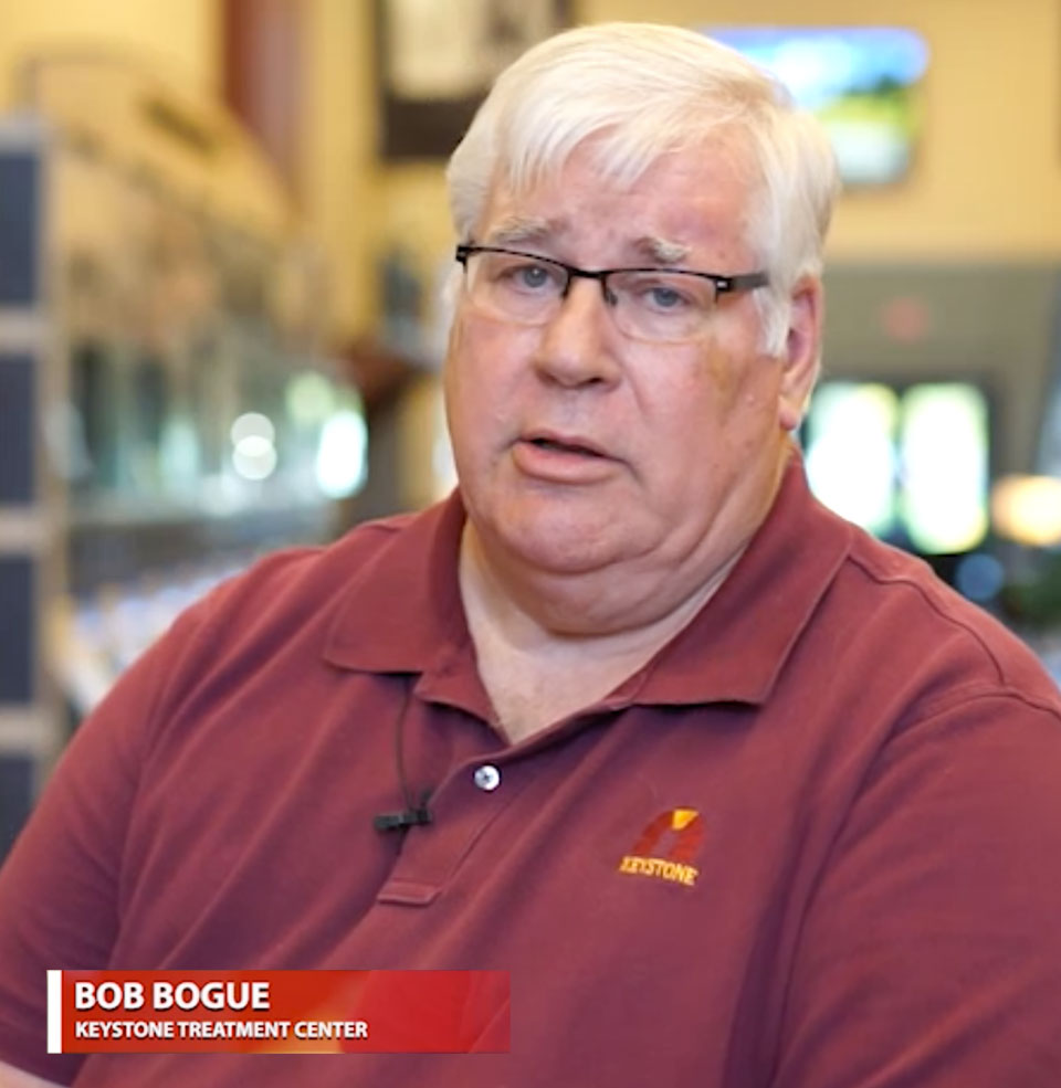 Bob Bogue of the Keystone Treatment Center.
