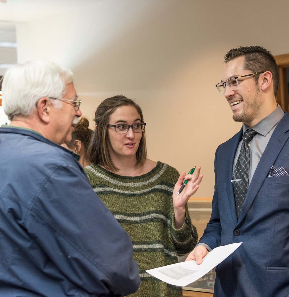 Students Presenting at a Conference