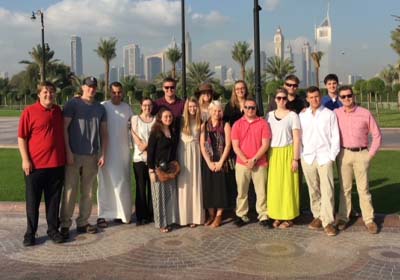 Student Group Studying Abroad