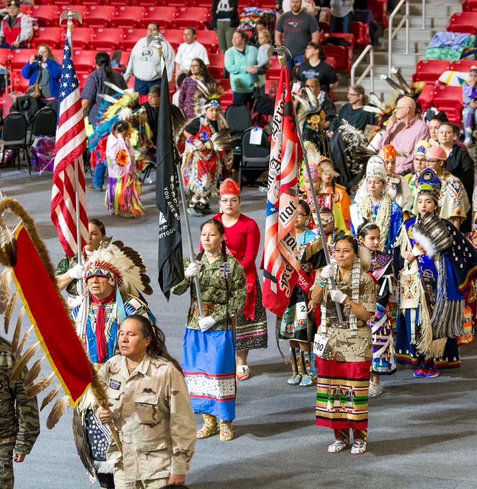 Opening ceremony of Wacipi