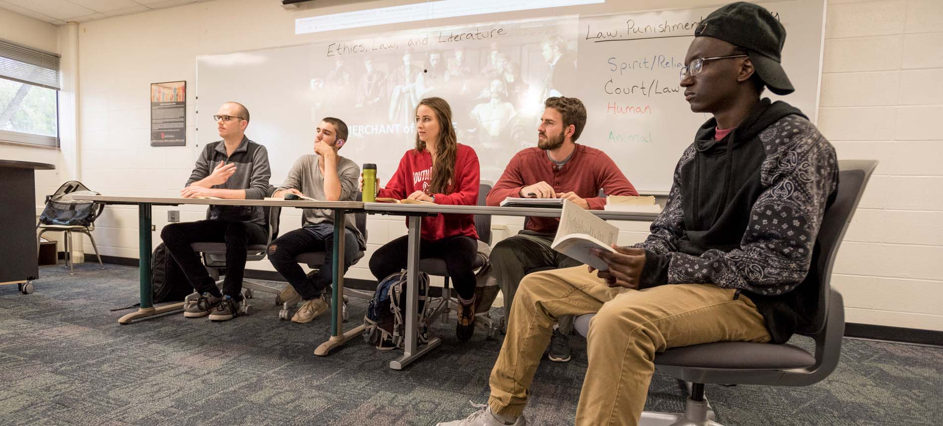 Students Attending a Philosophy Class