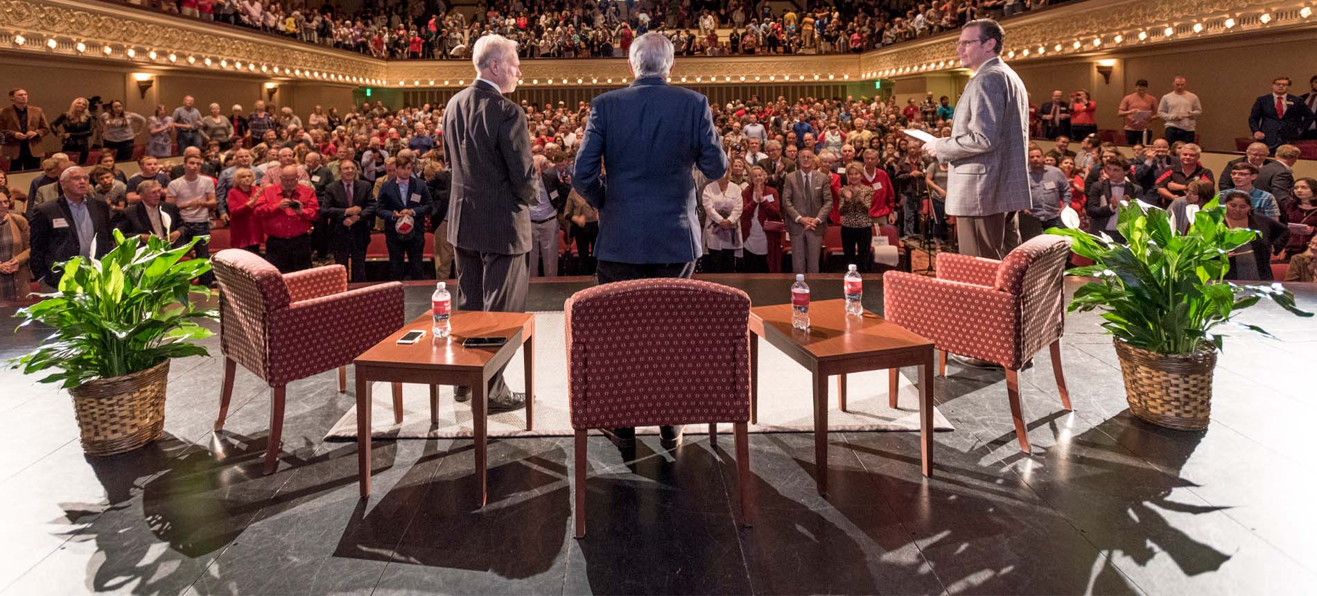 Speaker Talking at an Event