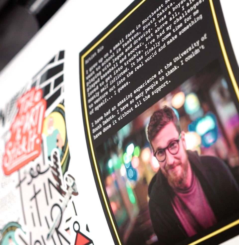 The USD Graphic Design program overview.