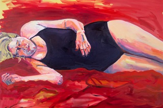 A USD student's paint artwork.