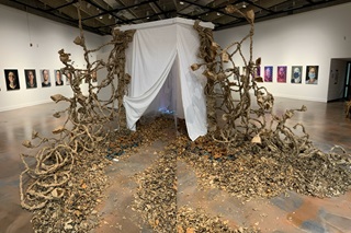 A USD Student's sculpture creation.