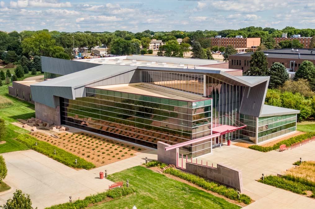 Exterior of the Wellness Center
