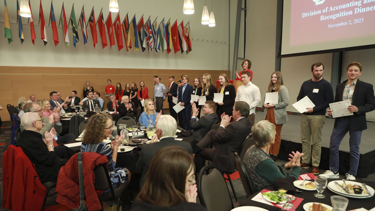 Alumni and Students Honored at the 2023 Accounting and Finance