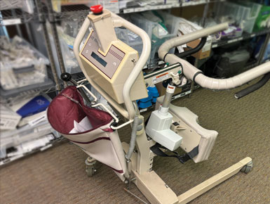 Photo of medical equipment at Owen's Outfitters.