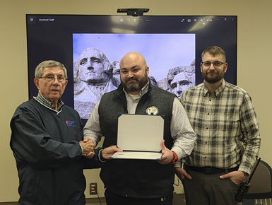 Bryant Jackson receives the ESGR Award